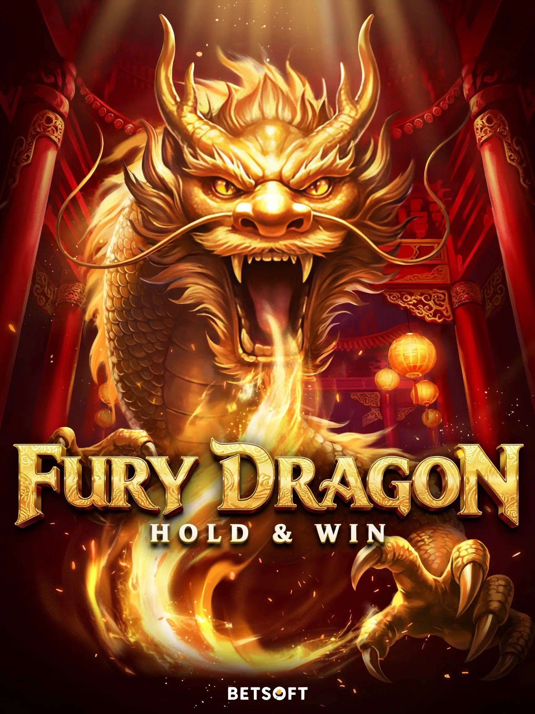Fury Dragon Hold and Win pokie screenshot